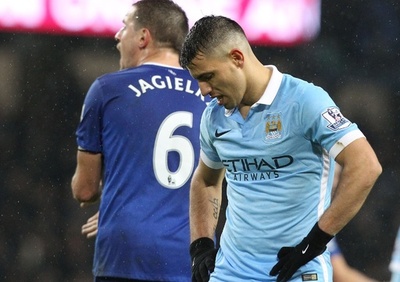 シティがエバートンとドロー、アーセナルとの差を縮められず