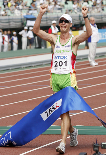 ディークス 男子50キロメートル競歩を制す