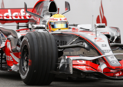 ハミルトン 英国GPフリー走行1回目でトップタイムを記録