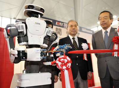 ロボットメーカー200社集結！「国際ロボット展」開幕
