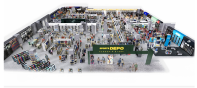 売り場約1,000坪に200ブランド10万点が集結　県内最大級の体験型スポーツストアが横浜に誕生<br />「スポーツデポフラッグシップストア トレッサ横浜店」が3月6日（金）グランドオープン！