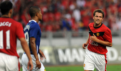 マンチェスター・ユナイテッド オーウェンがデビュー戦で初得点