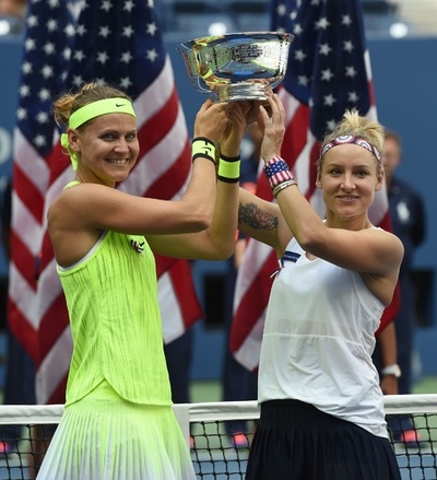 マテック・サンズ/サファロバ組が3度目のGS優勝、全米OP女子複制す