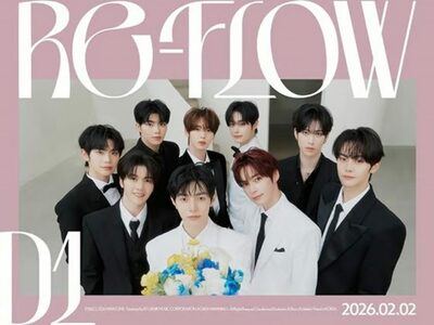 ZEROBASEONE、ファンに捧げる“青いバラ”…スペシャル盤『RE-FLOW』ポスター公開