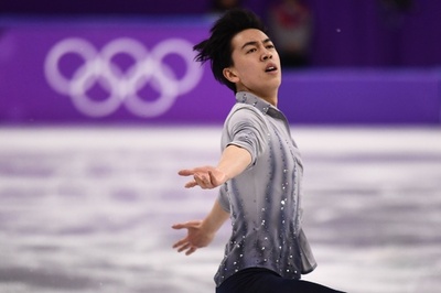 フィギュア男子SPで12位のゾウ、平昌五輪