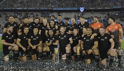 ニュージーランドが1試合残し連覇達成、ザ・ラグビーチャンピオンシップ