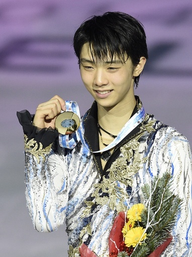 羽生が連覇達成、GPファイナル