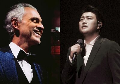 アンドレア・ボチェッリがキム・ホジュンに新曲プレゼント