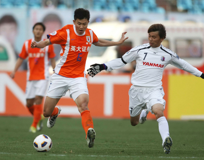 セレッソ大阪 山東魯能に敗れる、アジア・チャンピオンズリーグ