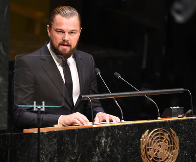 気候サミット、各国が目標を表明 ディカプリオさんも演説