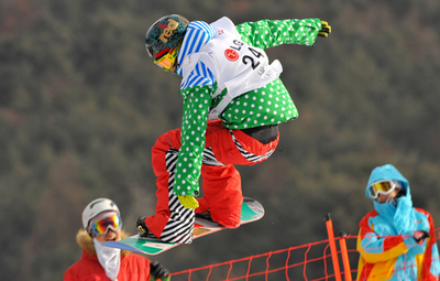 青野 スノーボード世界選手権で初優勝を飾る