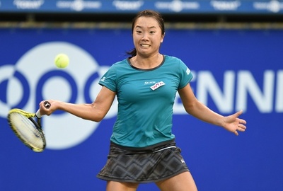 奈良がフルセットの末に1回戦敗退、パンパシフィック・オープン