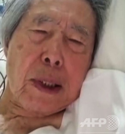 再収監は「死刑宣告」 恩赦無効のフジモリ氏、病床から懇願