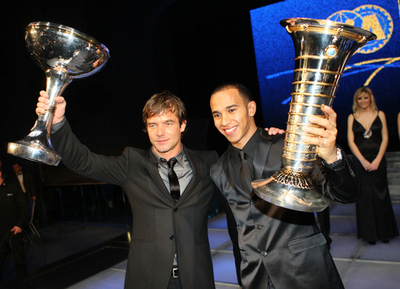 ハミルトンやローブが出席、FIA表彰式