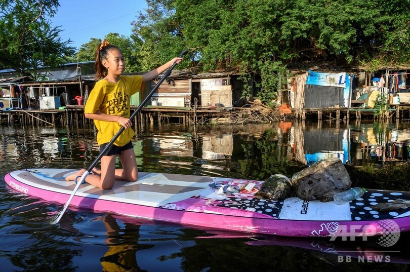 プラスチックごみと闘う12歳、タイのトゥンベリさん「リリー」