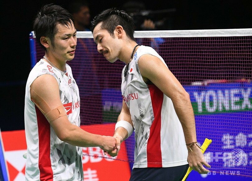 松本/永原組、日本勢対決制し女子複で金メダル 世界バドミントン
