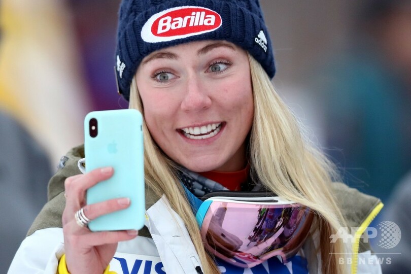 シフリンが女子回転連勝、W杯通算62勝は男女通じて歴代4位