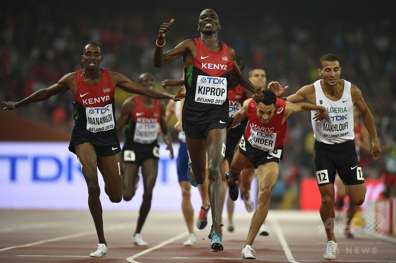 キプロプが男子1500mで3連覇を達成、第15回世界陸上