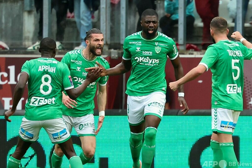サンテティエンヌ メッスとのPO制し仏リーグ1昇格