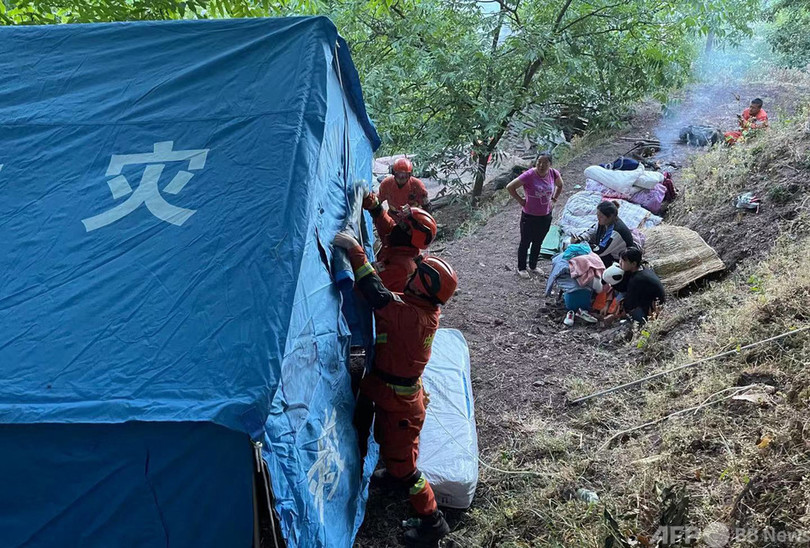 中国・青海省でM7.3の地震 雲南省でもM6.1で死者