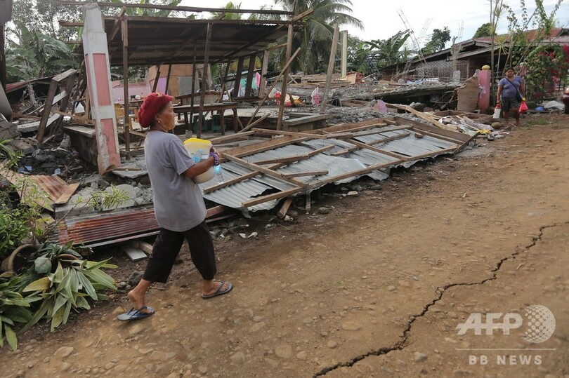 フィリピン・ミンダナオ島でM6.6の地震 6人死亡