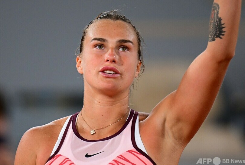 サバレンカ8強でスビトリーナ戦へ 会見は再び拒否 全仏OP