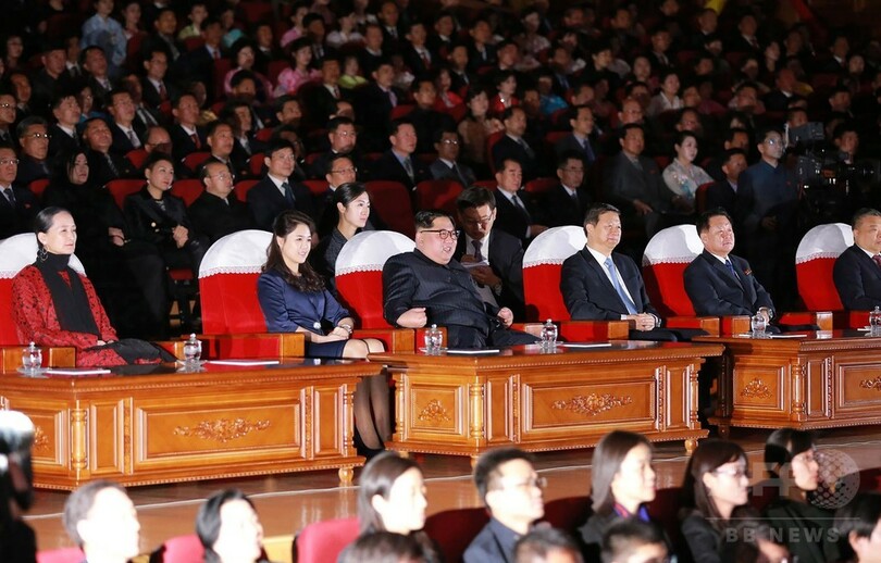 金正恩夫妻、中国芸術団のバレエ公演を鑑賞 平壌