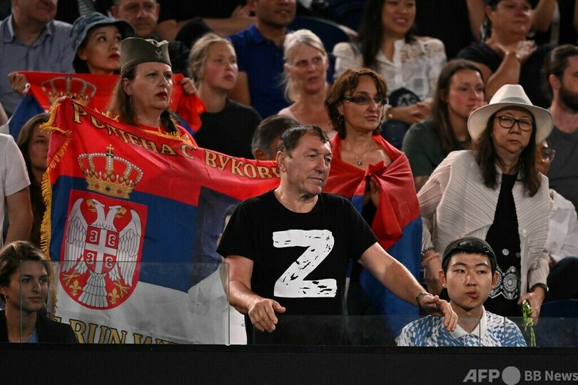 ジョコ父が親ロ派ファンと動画、ウクライナ大使が非難 全豪OP