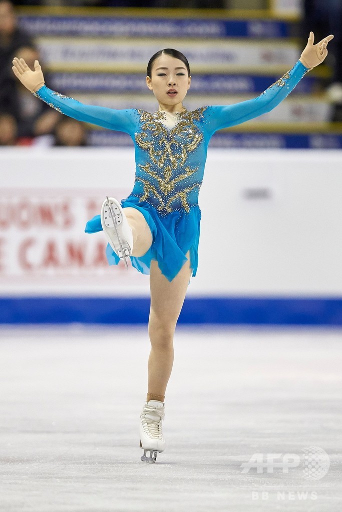 4回転3本成功のトゥルソワが逆転優勝、紀平2位 スケート・カナダ