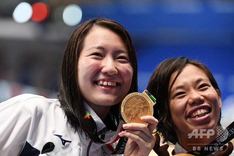 日本競泳陣が金メダルラッシュ、池江5冠は持ち越し アジア大会