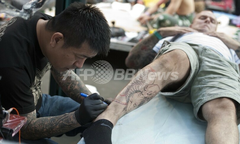 世界中から名匠が集結！ロンドンでタトゥー・コンベンション開催