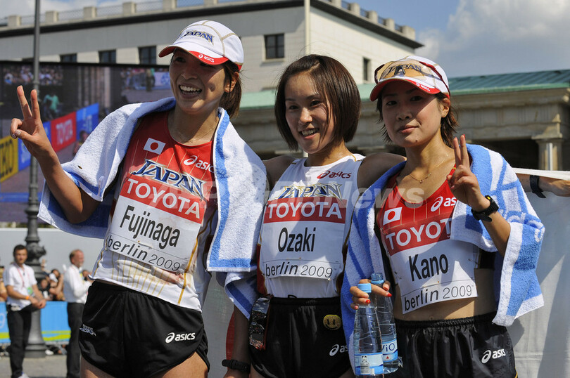 白雪が女子マラソン優勝 尾崎は銀、世界陸上ベルリン大会