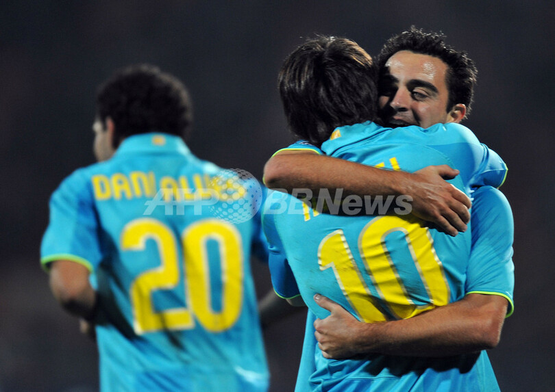 FCバルセロナ シャフタールを逆転で下す