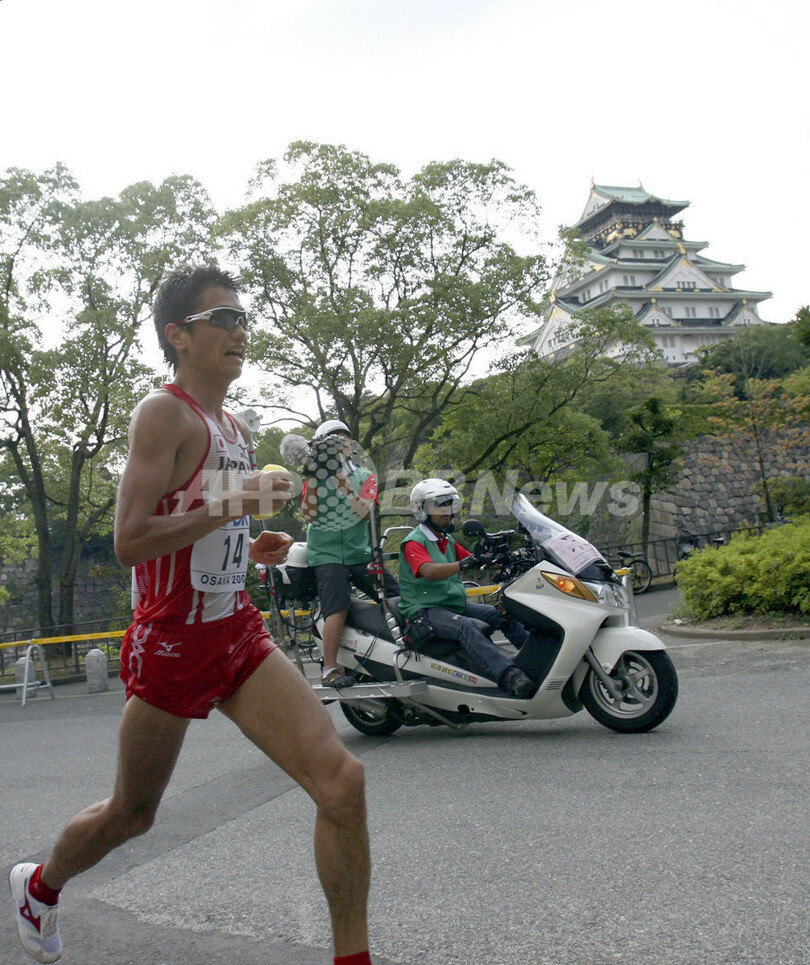 諏訪利成 男子マラソン8位入賞を果たす