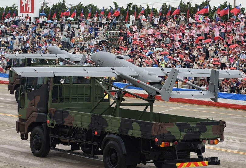 台湾で抗日戦勝70年を記念する軍事パレード