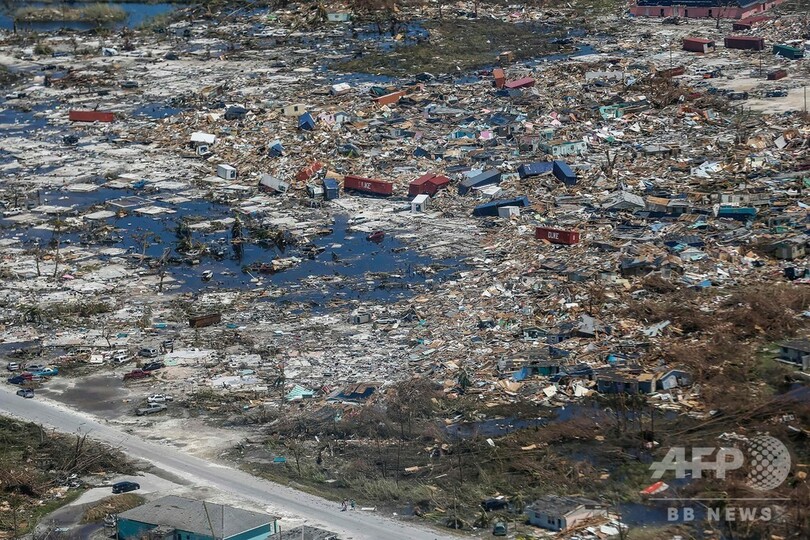 ハリケーン死者、バハマで43人に 犠牲者数「著しく」増える見通し