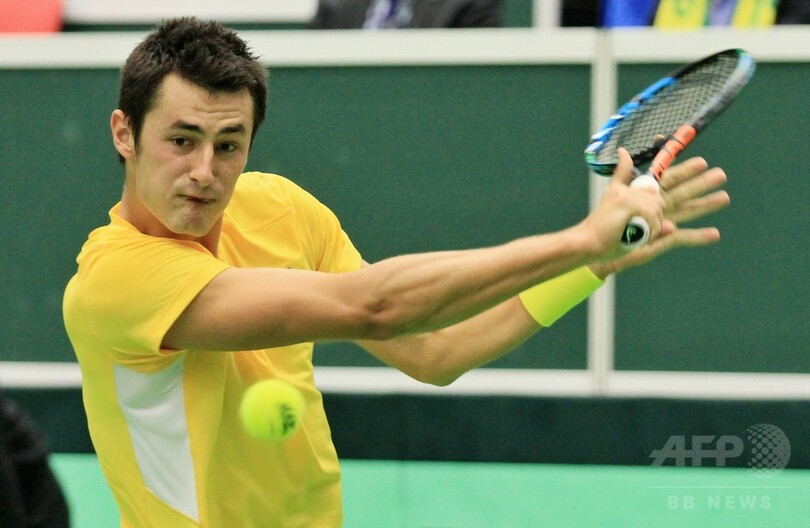 トミックがロソル破る、豪がチェコ下し8強 デビス杯