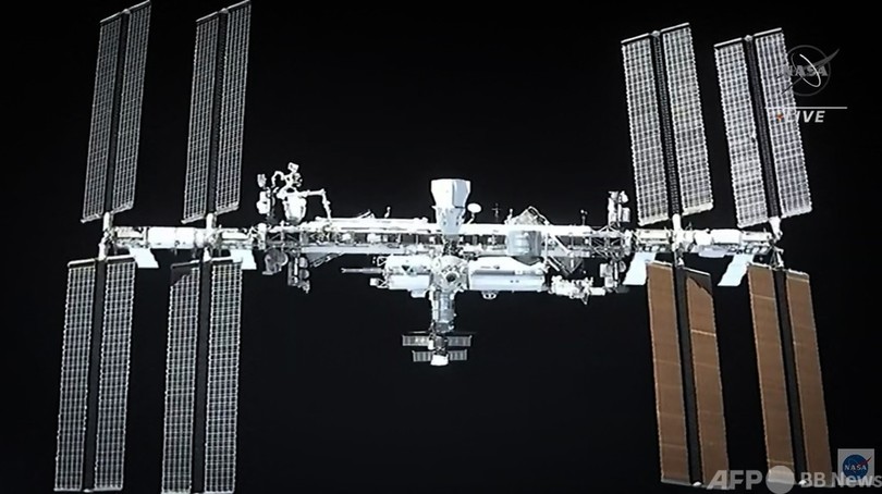 星出さん搭乗「クルードラゴン」、ISSにドッキング