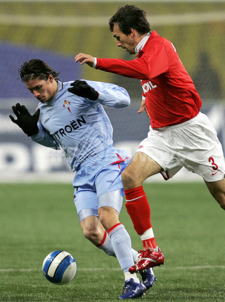 ＜サッカー UEFA杯＞スパルタク・モスクワ ホームでのセルタ戦は引き分けに終わる - ロシア