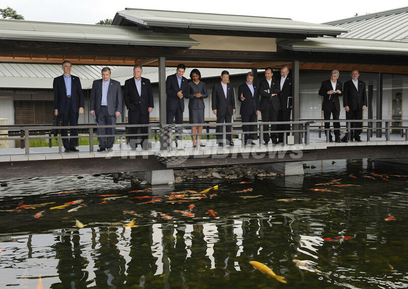 米ライス長官、北朝鮮に拉致問題解決呼びかけ G8外相会合