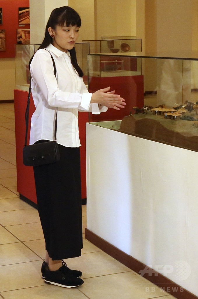 エルサルバドル訪問の眞子さま、古代遺跡を見学