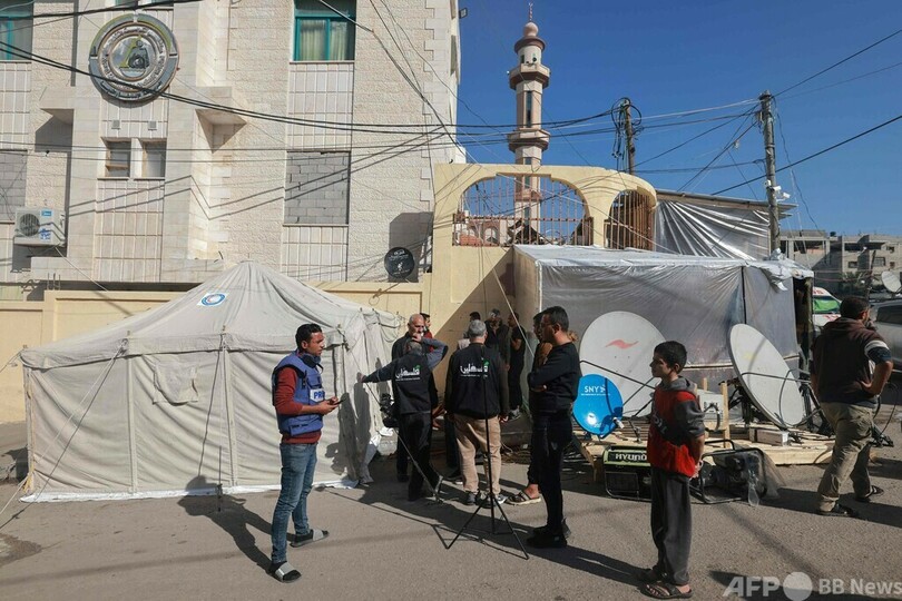 AFP現地職員のガザ退避、仏外務省が働き掛け