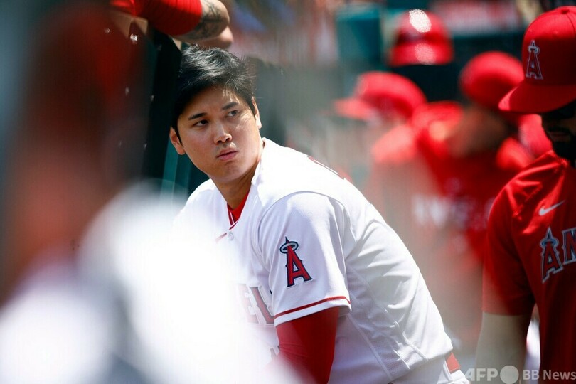 大谷が9回に8号2点本塁打、追撃及ばずエンゼルス敗れる