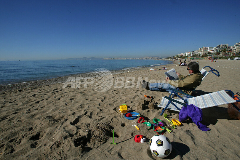 欧州全土で暖冬、高まる地球温暖化への懸念 - ギリシャ