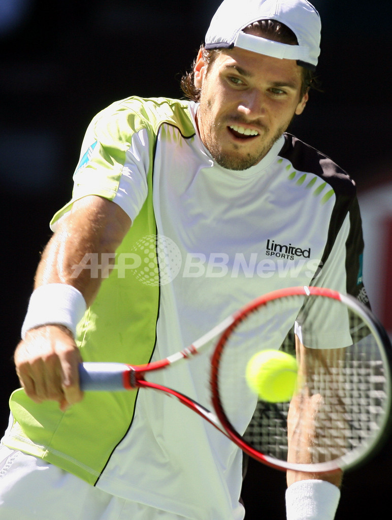 ＜テニス 07全豪オープン＞男子シングルス、ハース 3度目の全豪ベスト4入りを果たす - オーストラリア