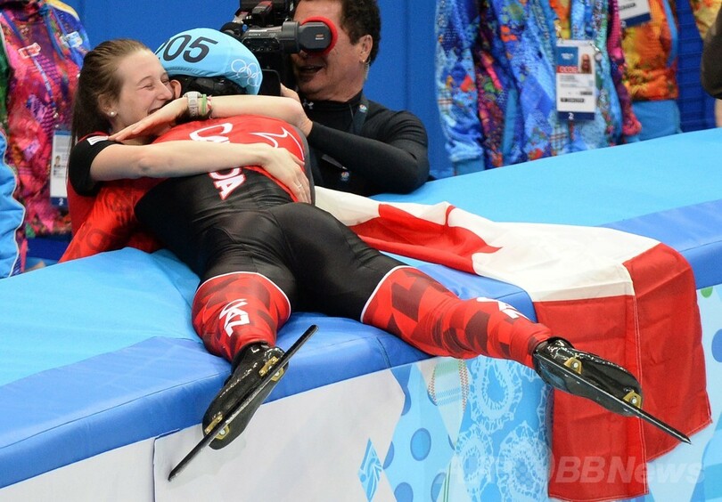 ハメリンがショートトラックで通算3個目の金、ソチ五輪