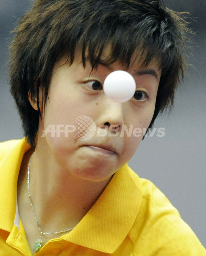 張怡寧 女子シングルス決勝へ、世界卓球