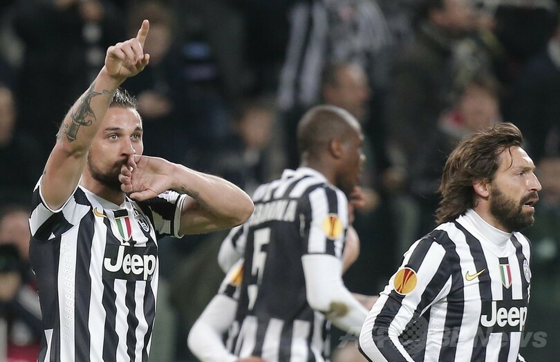 ユベントスが先勝で16強に前進、ヨーロッパリーグ