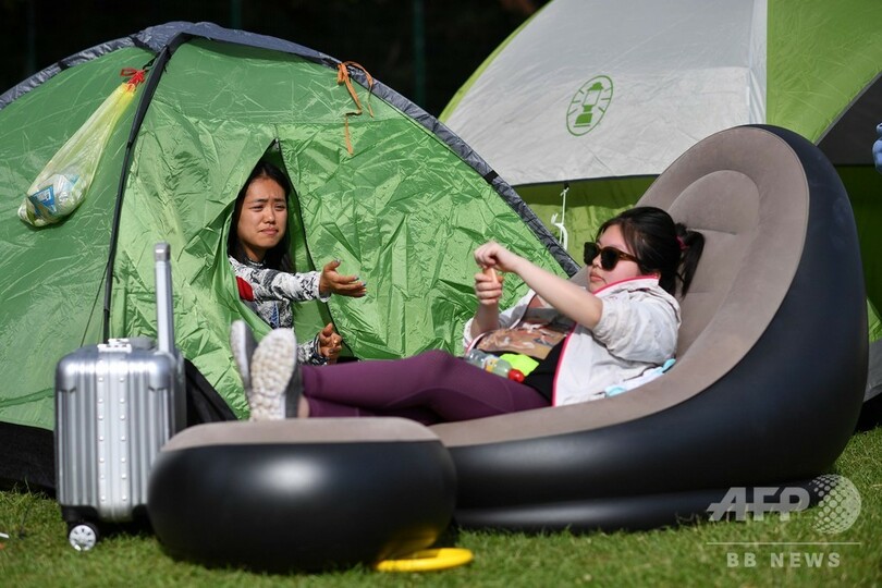 チケット求めテントで一夜、ウィンブルドン伝統の行列「廃止はない」