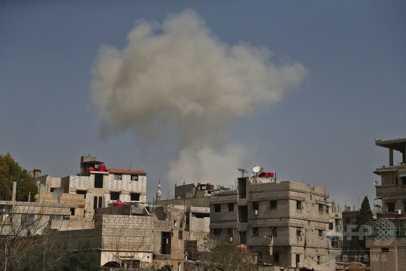 東グータで空爆続く 民間人死者805人に 安保理は緊急会合開催へ